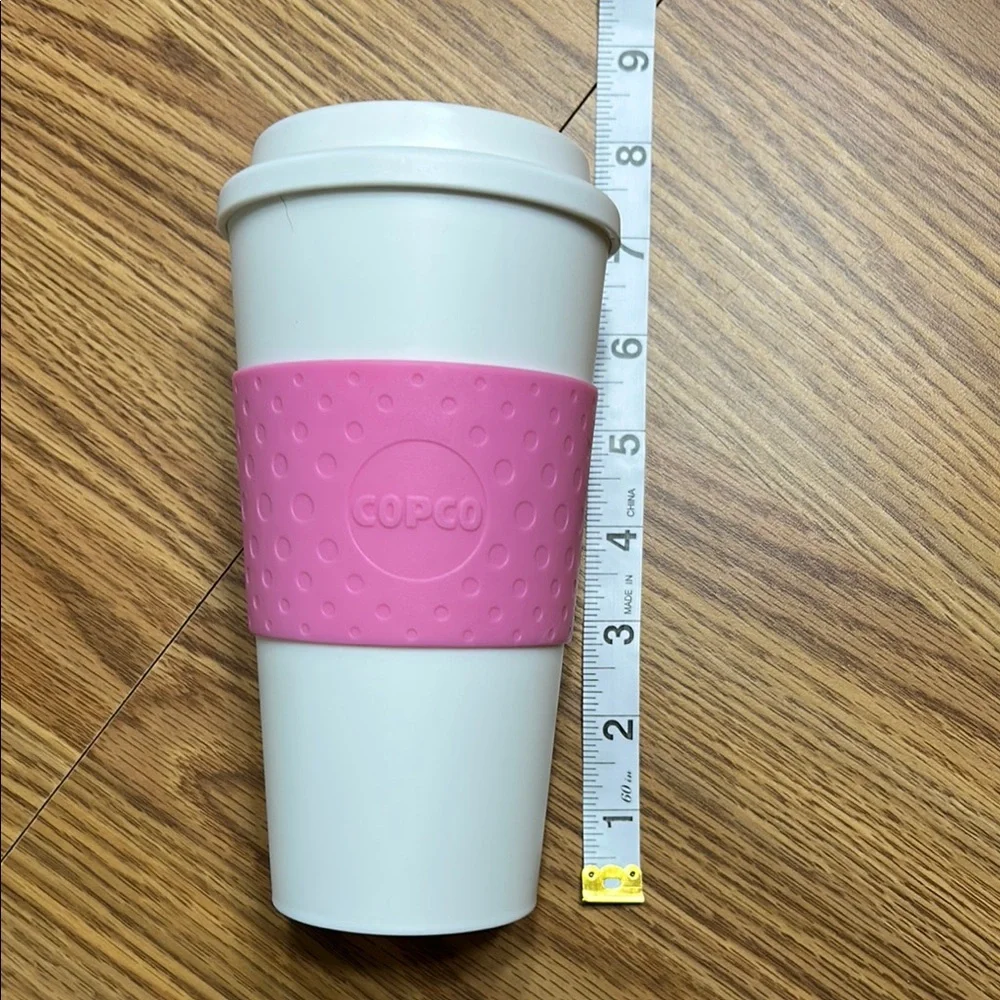 White and Pink Travel Mug - Picture 5 of 6